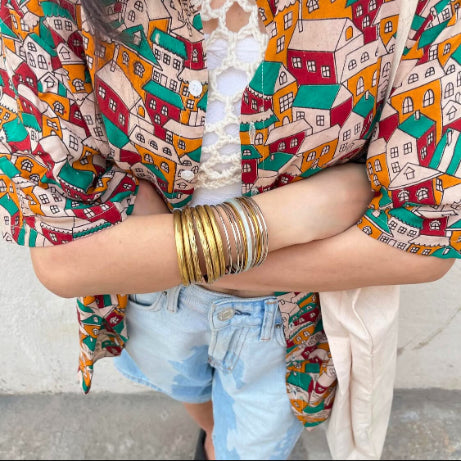 Ghar 2 Kalamkari Silk Unisex Shirt
