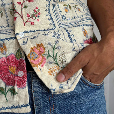Gul e Nadan Unisex Embroidered Shirt