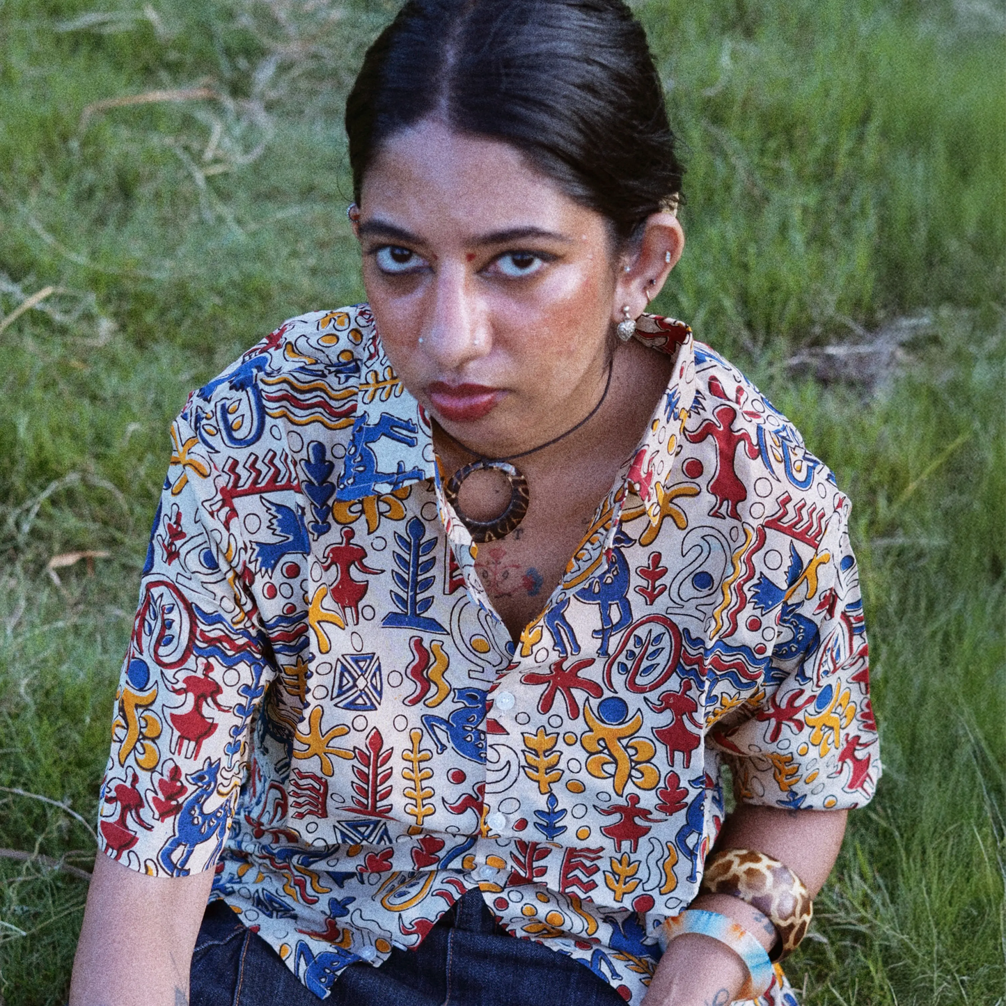 Matisse Kalamkari Silk Unisex Shirt