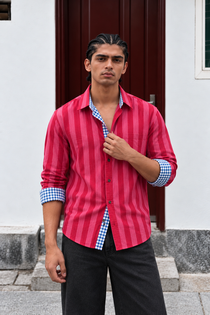 Gulabo Sitabo Sanganeri Block Printed Shirt