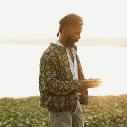Ajrakh Bomber Jacket