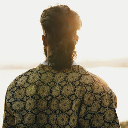 Ajrakh Bomber Jacket