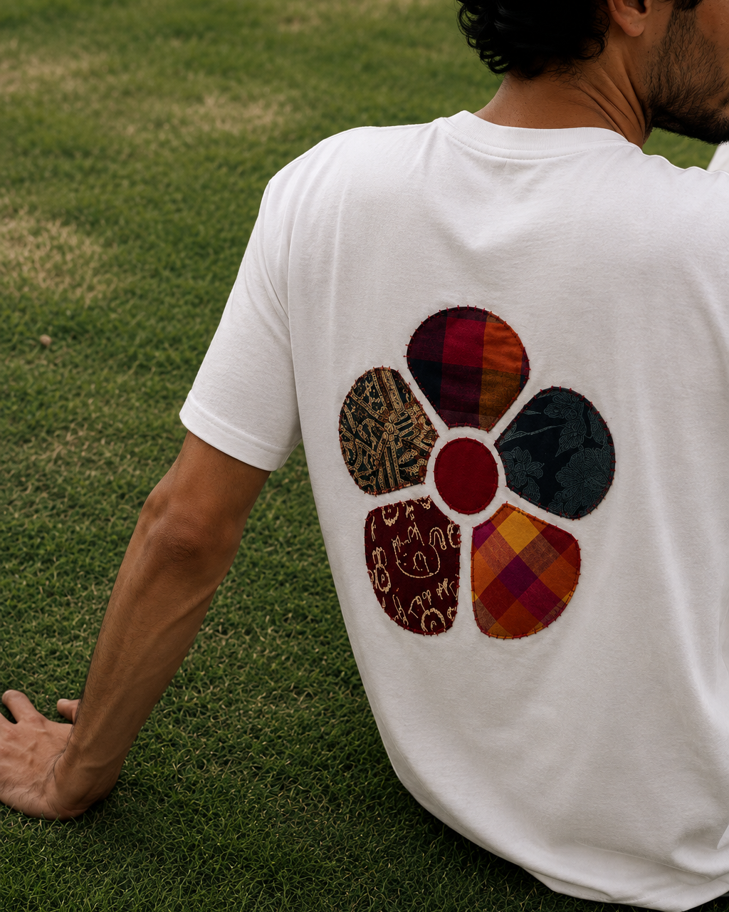 Wildflower Appliqué T-Shirt