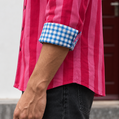 Gulabo Sitabo Sanganeri Block Printed Shirt